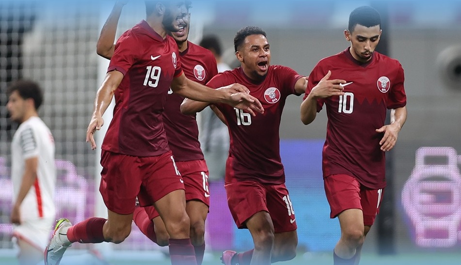 منتخب قطر الاولمبي يفوز على نظيره اليمني بثلاثية نظيفة