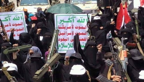 مليشيا الحوثي تُدّرب كتيبة نسائية لاقتحام حفلات الأعراس