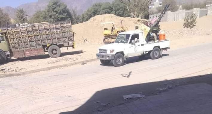 نشر قوات موالية لـ الانتقالي في مركز مديرية بيحان بمحافظة شبوة
