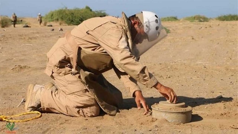 مسام يتلف قرابة 7 آلاف لغم حوثي في شبوة