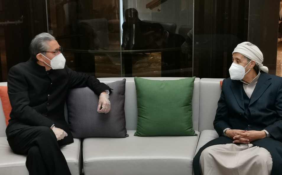 السفير الصيني يلتقي أمين عام "الاصلاح" 