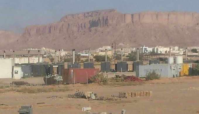 كهرباء شبوة ... خارج الخدمة