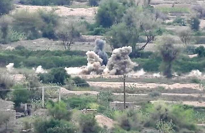 مواجهات عنيفة بين "المشتركة" والحوثيين غرب الضالع