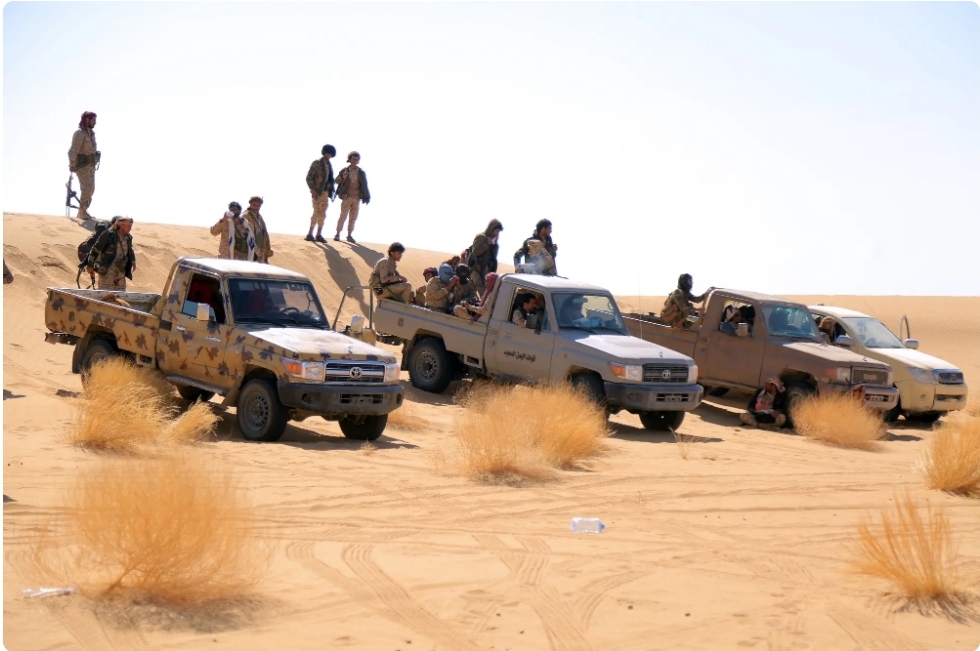 العمالقه تنشر فيديو لتفكيك كميات كبيرة من العبوات الناسفة 