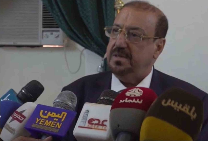 شاهد بالفيديو أول تصريح للبركاني بعد وصوله حضرموت