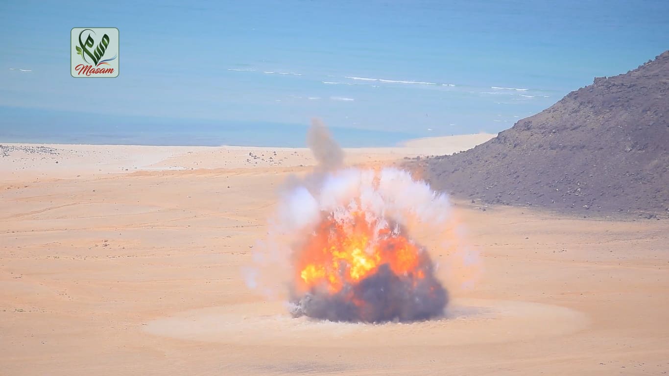 مسام يتلف 731 لغما وذخيرة غير منفجرة في الساحل الغربي