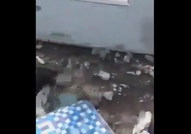 مشاهد مرعبة توثق اللحظات الأولى بعد استهداف قاعدة العند جنوب اليمن (فيديو)
