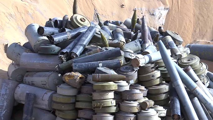 مسام ينتزع 1464 لغما خلال اسبوع في اليمن