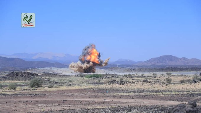 مسام ينتزع 1320 لغما وذخيرة غير منفجرة وعبوة ناسفة خلال اسبوع