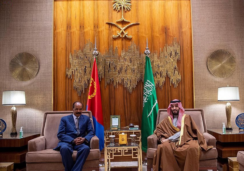 قمة سعودية ارتيرية في الرياض وسياسي سعودي يؤكد: تفاهمات حول أمن البحر الاحمر وخليج عدن