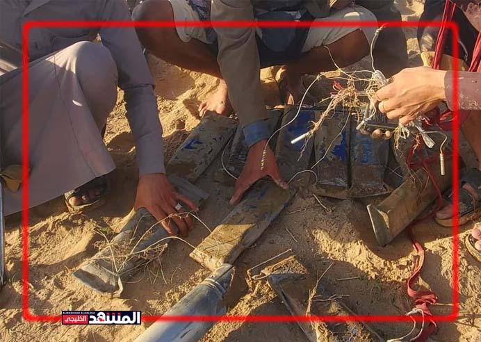 السيول تجرف متفجرات حوثية إلى مارب - (صور)