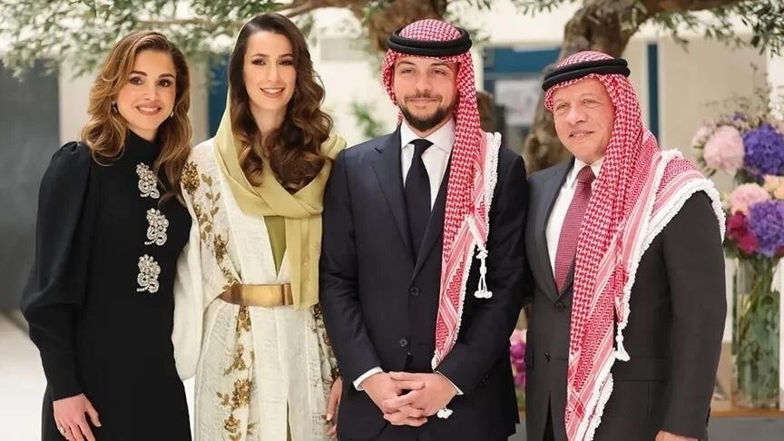 اليوم.. الاردن تشهد حفل زفاف ملكي لولي العهد إلى عروسه السعودية رجوة آل سيف