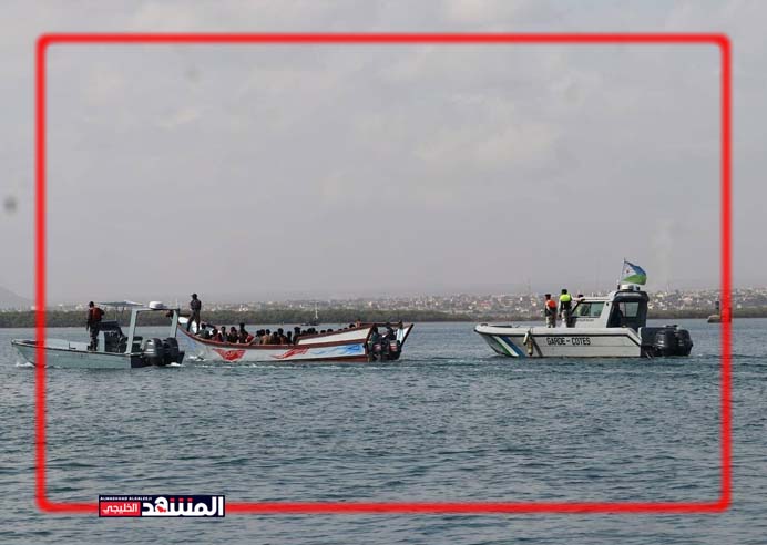 إنقاذ 142 مهاجرا اثيوبيا قبالة السواحل الجيبوتية كانوا في طريقهم إلى اليمن