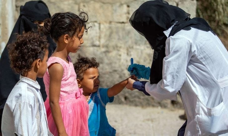 اليوم.. الصحة اليمنية تنفذ حملة للتحصين ضد شلل الاطفال