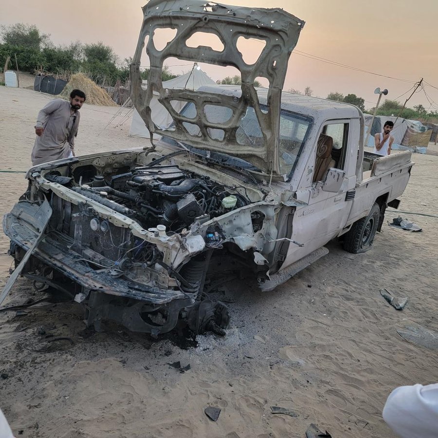 مارب.. نجاة مواطن من انفجار عبوة ناسفة زرعت في مركبته 