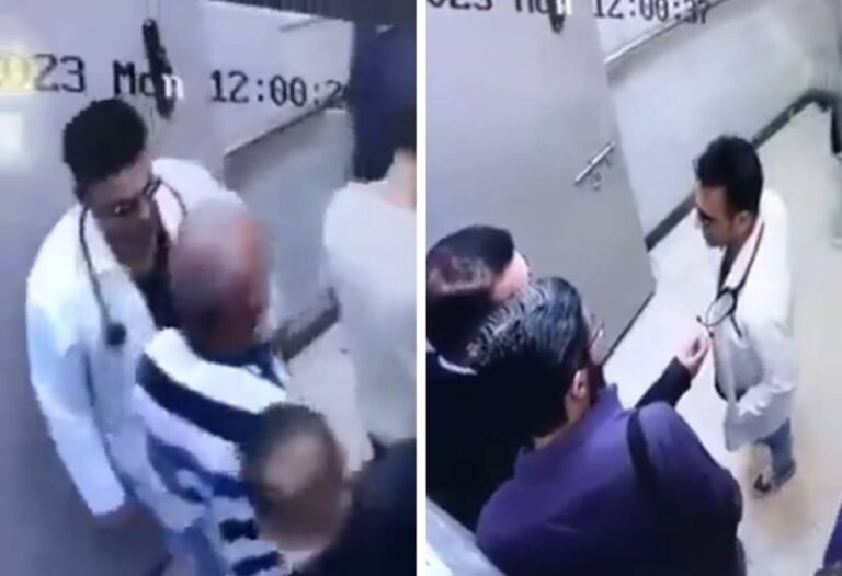 شاهد بالفيديو.. لحظة ضبط "ميكانيكي" ينتحل صفة "طبيب" في مستشفى شهير!