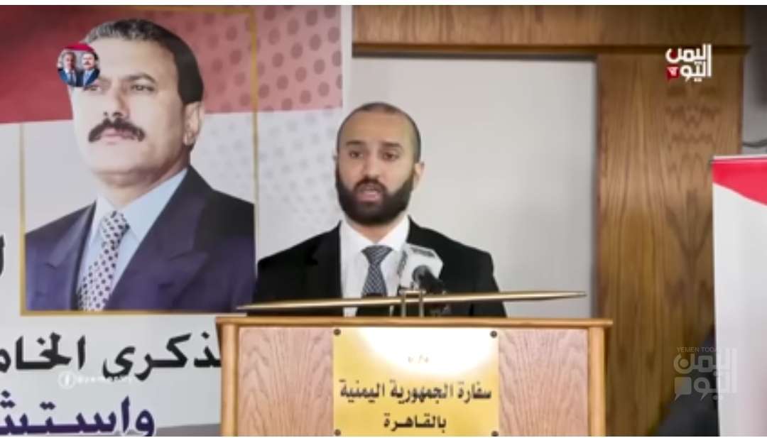 مدين صالح في اول ظهور رسمي له: انتفاضة ديسمبر مستمرة ضد الشرذمة الحوثية حتى الانتصار عليها
