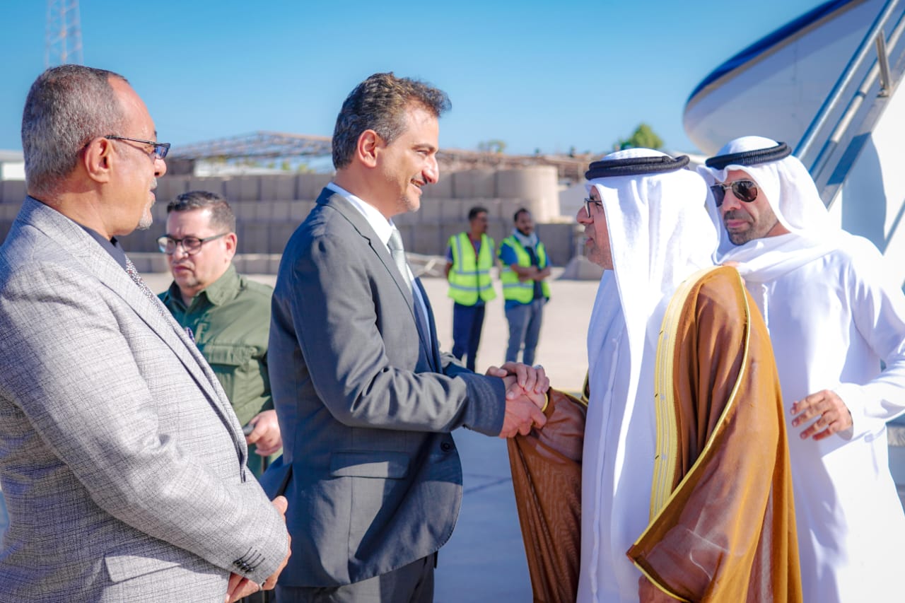 سفير الامارات يصل الى عدن