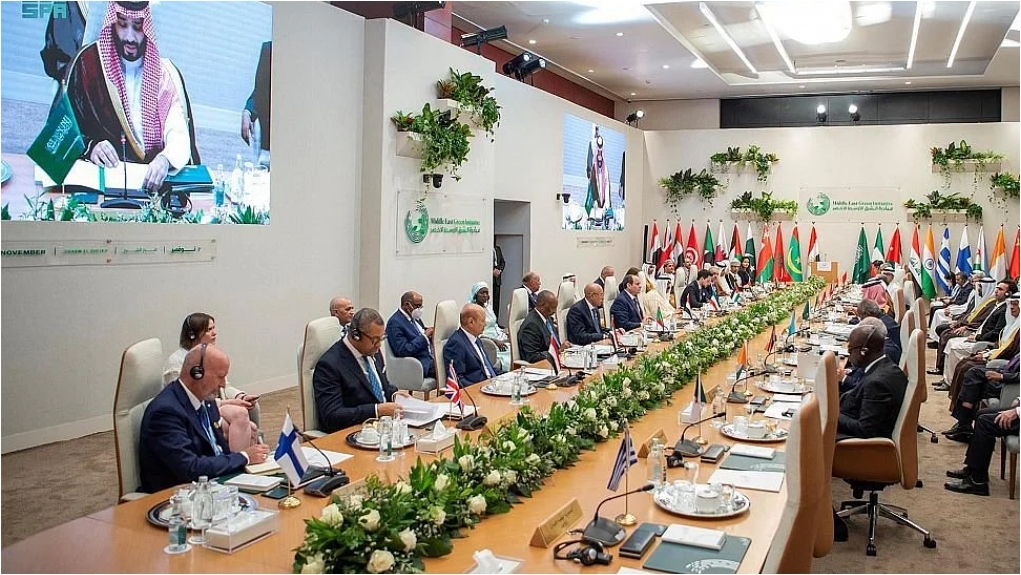 نص البيان الختامي لقمة" مبادرة الشرق الأوسط الأخضر" التي تقام في مصر
