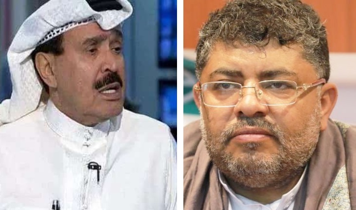 إعلامي كويتي مثير للجدل يسخر من قيادي في ميليشيا ايران في اليمن: دب وجزار وحرامي