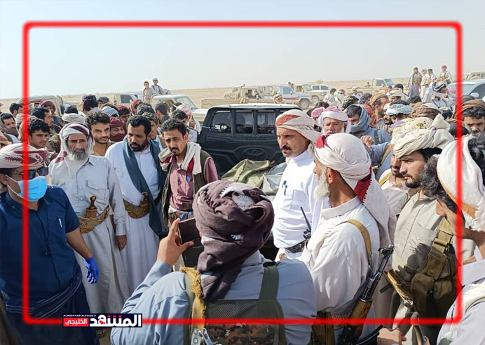 شاهد بالصور.. اللحظات الأولى لتنفيذ عملية تبادل للأسرى في اليمن 