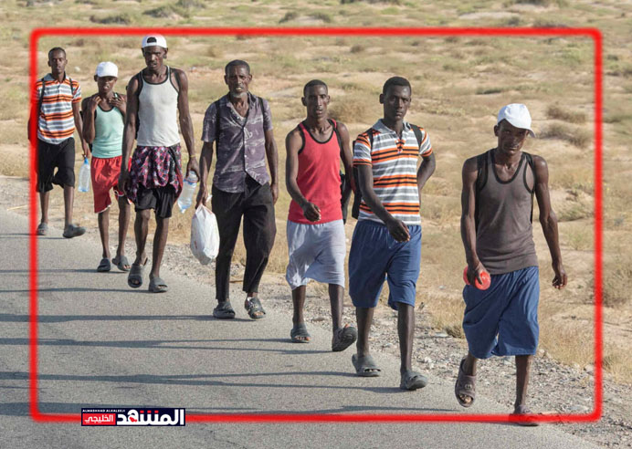 منظمة أممية: 20 ألف مهاجر أفريقي وصلوا اليمن خلال مارس الماضي