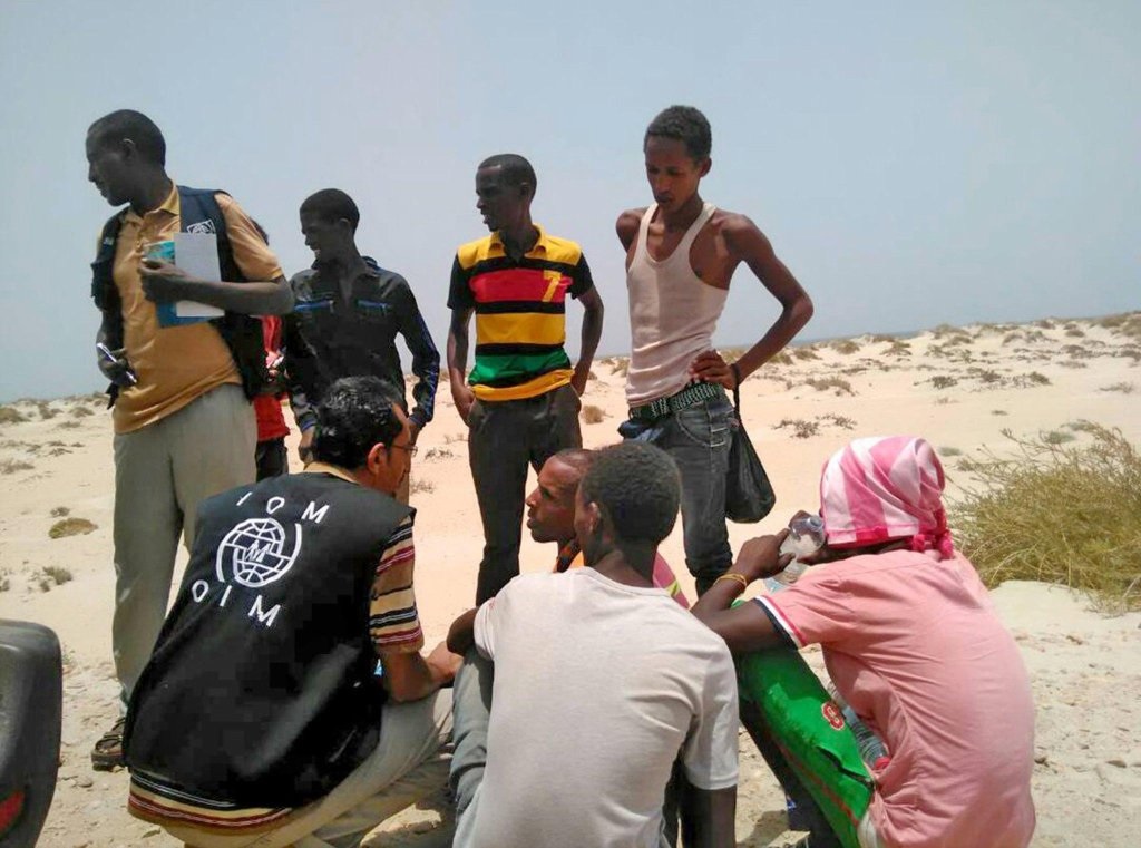 الهجرة الدولية: أكثر من 86 ألف لاجئ افريقي وصلوا اليمن منذ مطلع العام الجاري
