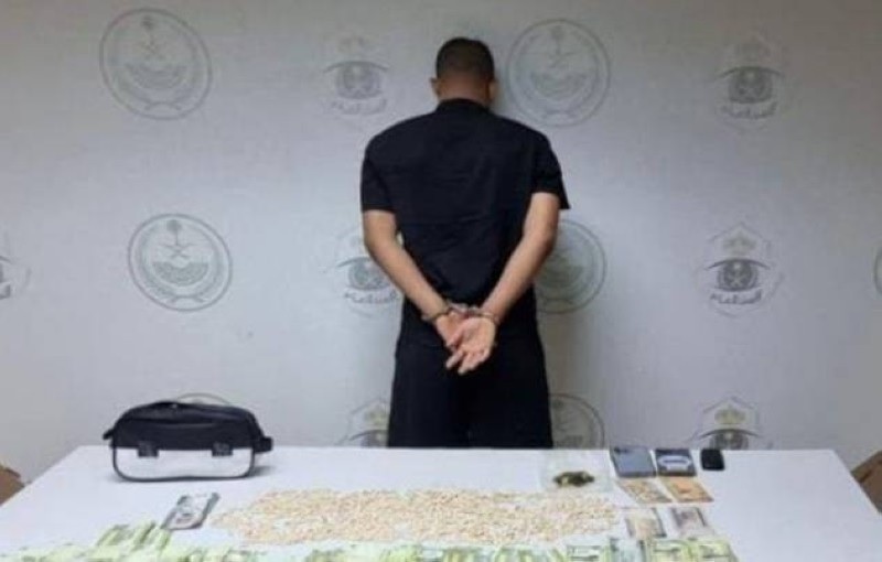 الشرطة السعودية تضبط يمنياً بحوزته أقراص مخدرة 