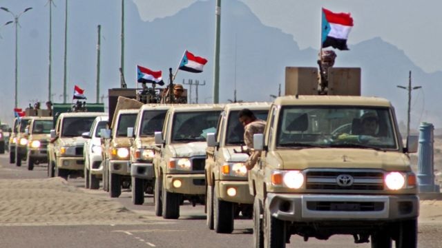 الانتقالي يعزز قواته في لودر بمحافظة أبين