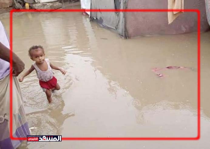اليمن.. وفاة 7 أشخاص وتضرر 13 ألف من سكان مخيمات النزوح في مارب جراء الامطار الغزيرة 