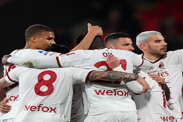 ميلان يحقق فوزاً صعباً على مونتسا في دوري ايطاليا