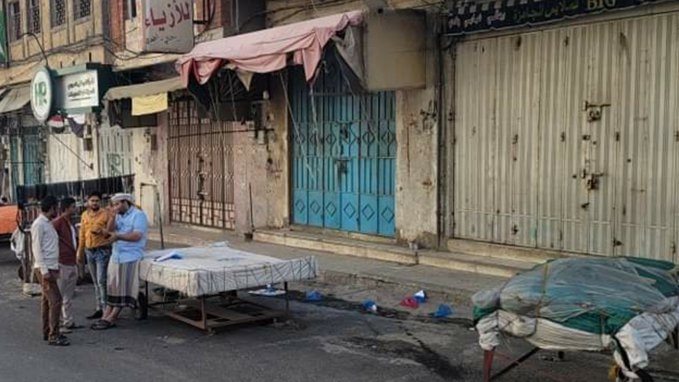 تجار تعز يبدأون إضراباً شاملاً احتجاجاً على الاعتداءات التي تطالهم