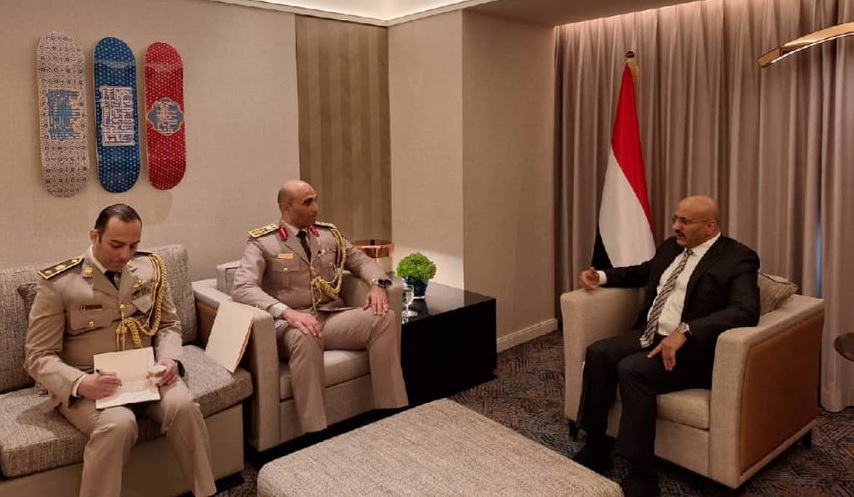 مباحثات يمنية مصرية حول التنسيق المشترك لحماية أمن البحر الاحمر وباب المندب