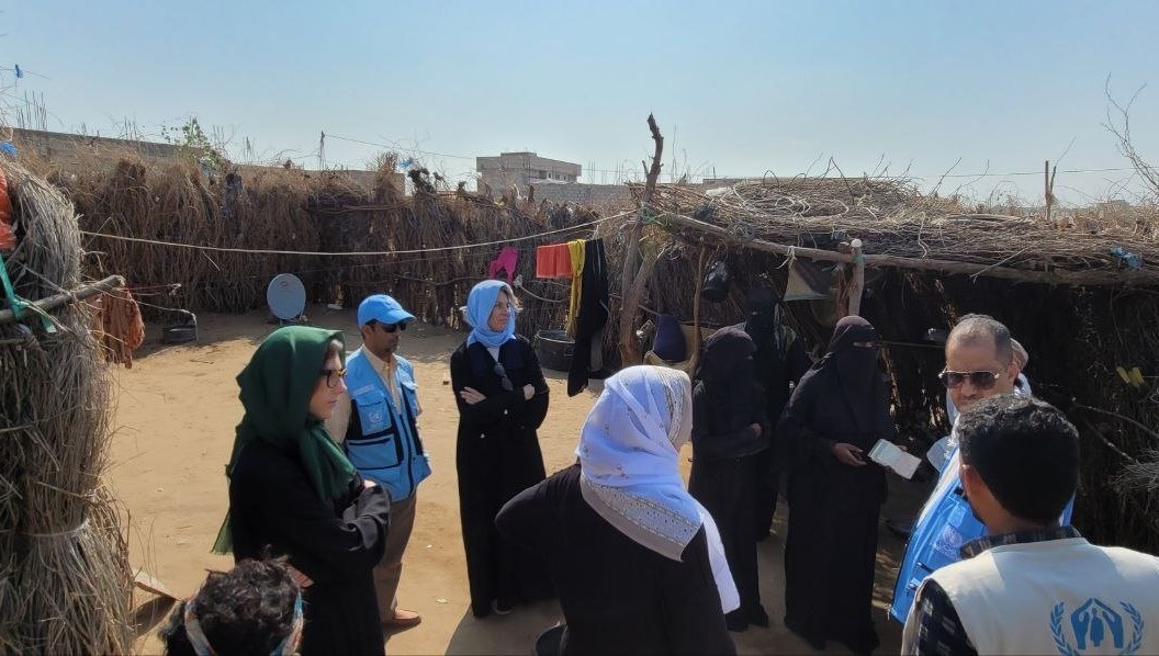 فريق أممي: النازحون في مخيم المصلى غرب اليمن بحاجة ماسة إلى المأوى والمياه