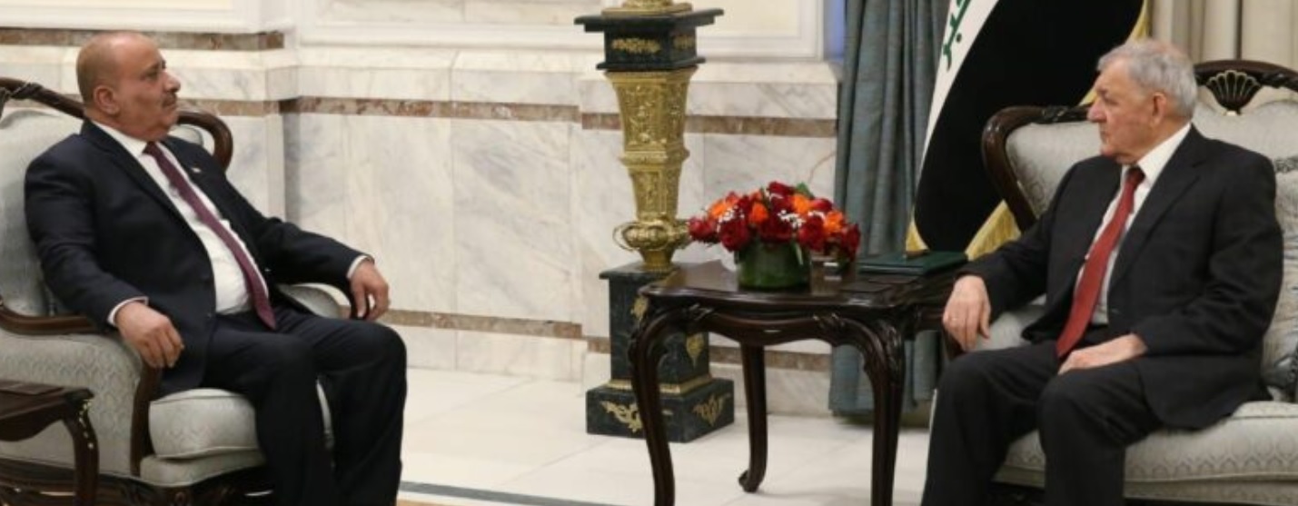 رئيس العراق يؤكد موقف بلاده الداعم للأمن والاستقرار في اليمن