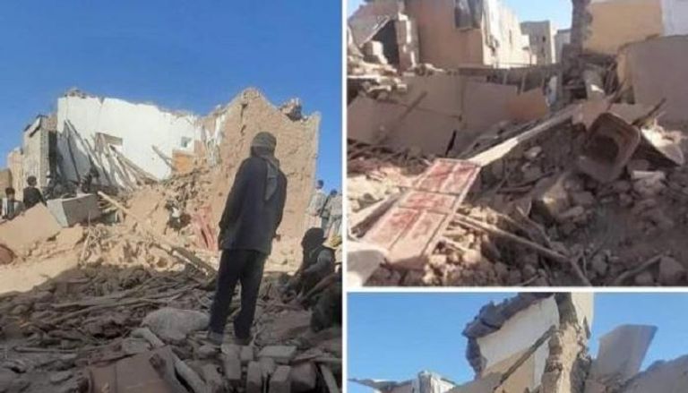 منظمات المجتمع المدني تدين جريمة تفجير مليشيات الحوثي الإرهابية منازل مواطنين في البيضاء