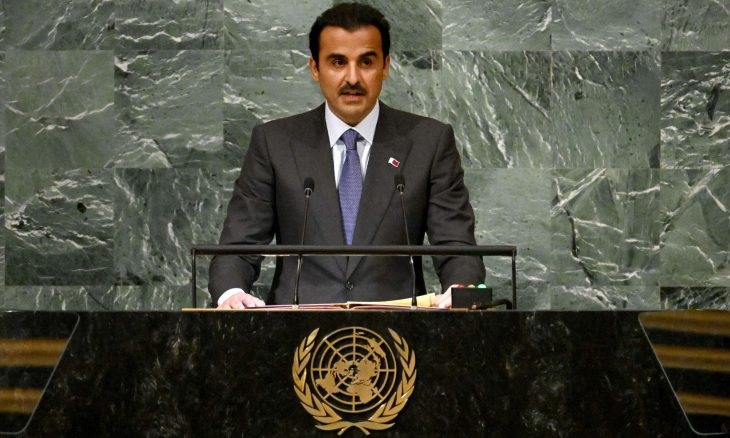 أمير قطر: نتطلع على وقف دائم لاطلاق النار في اليمن تمهيدا لمفاوضات على أساس المرجعيات الثلاث