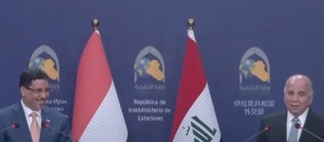 وزير خارجية العراق: ندعم أي جهد سياسي يدفع لاستقرار الأوضاع في اليمن