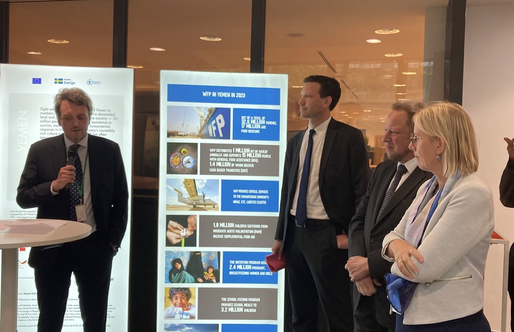 اجتماع رفيع في بروكسل يقر اجراءات لتحسين وصول المساعدات الانسانية في اليمن