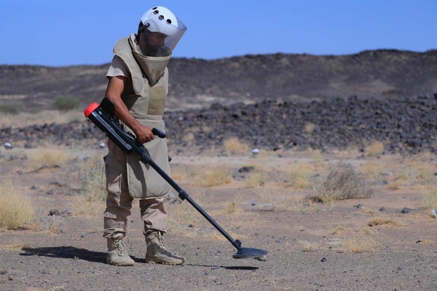 مسام ينتزع 2296 لغما وذخيرة غير منفجرة في اليمن منذ مطلع ديسمبر الجاري