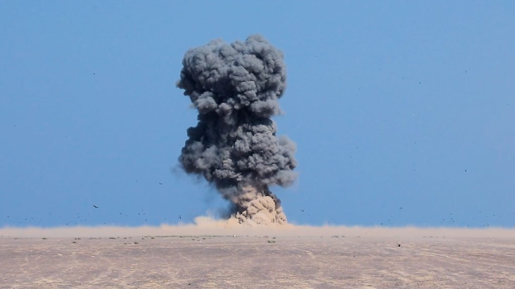 المشروع السعودي "مسام" ينفذ عملية اتلاف 1601 لغم وقذائف متنوعة في باب المندب
