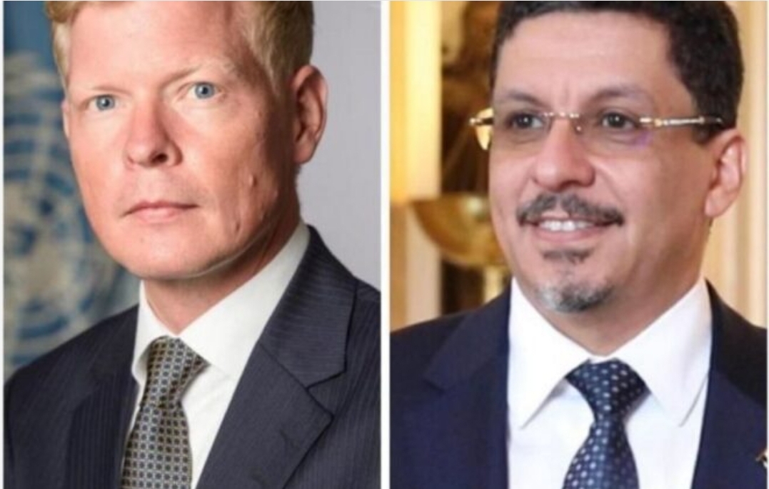 مضامين الاتصال الهاتفي بين وزير الخارجية والمبعوث الأممي