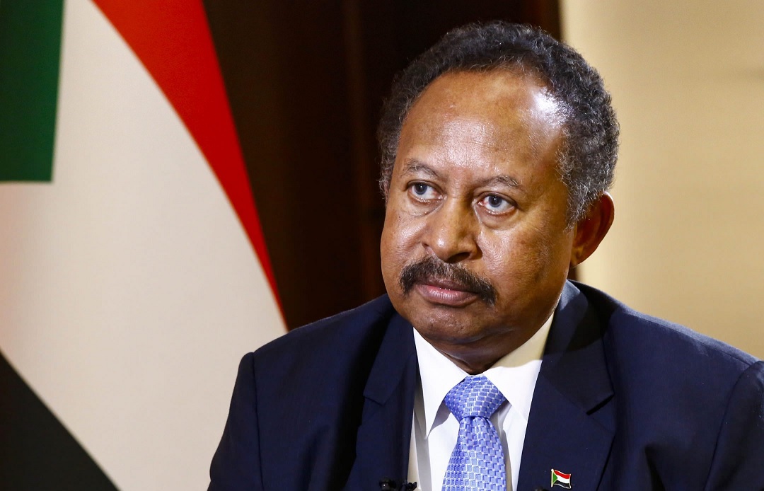 حمدوك: اذا انزلق السودان إلى حرب أهلية فإن الأحداث التي شهدتها اليمن وسوريا وليبيا ستكون مجرد مبارزات صغيرة