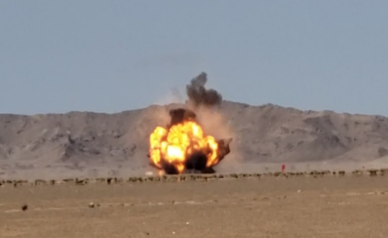 مسام السعودي يتلف اكثر من 1300 لغم وقذيفة في باب المندب